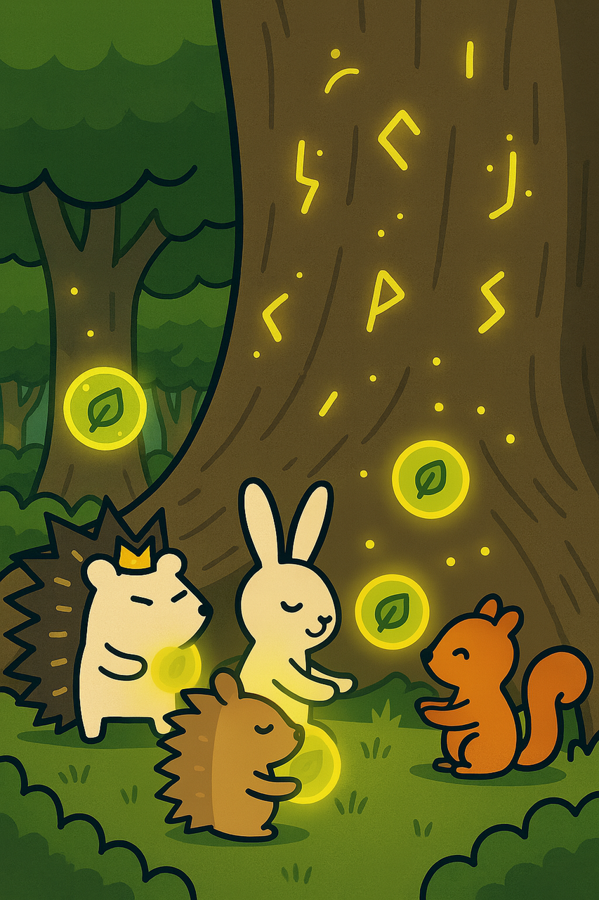 BitWood Animals Collecting Tokens